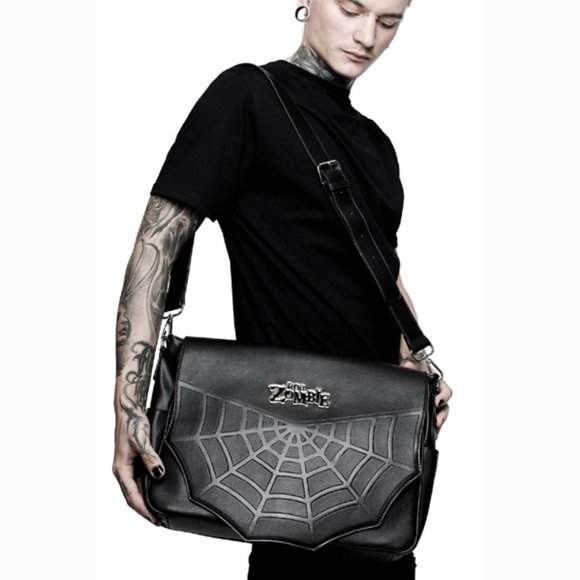 Killstar Monster Deluxe Messenger Bag nwt - Picture 2 of 7